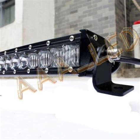 37inch Slim LED Light Bar Spot Flood Combo Work SUV Boat Offroad