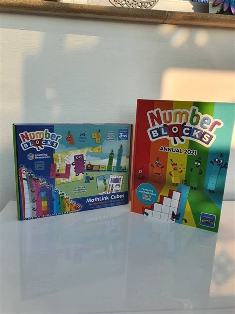 Mathslink Cubes And Numberblocks Annual 2021 Perfect Gift Set For Any