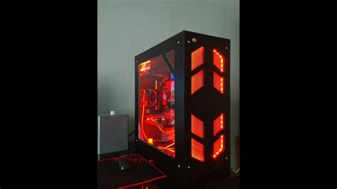 DIY PC Case RGB LED lighting / Светодиодная подсветка корпуса ПК своими ...