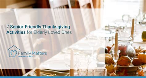 7 Fun, Senior-Friendly Thanksgiving Activities