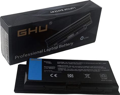 Amazon GHU Laptop Battery 11 1V 87Wh Replacement For FV993 PG6RC