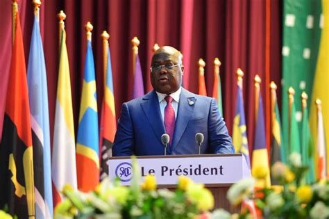 Sadc Félix Tshisekedi Sengage à Faire De Lintégration Régionale Une