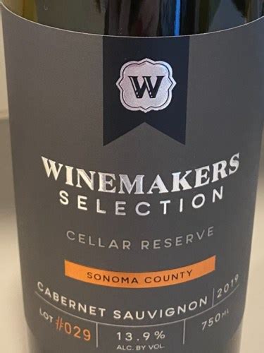 Walmart Winemakers Selection Cellar Reserve Cabernet Sauvignon Vivino US