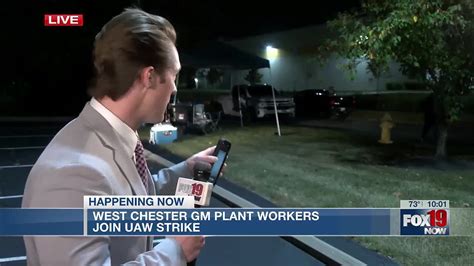 West Chester Gm Plant Workers Join Uaw Strike Youtube