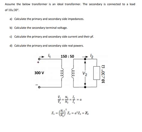 Answered Assume The Below Transformer Is An Bartleby