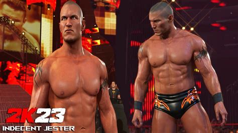 WWE 2K23 Randy Orton 2008 W Entrance Graphics And Burn In My Light