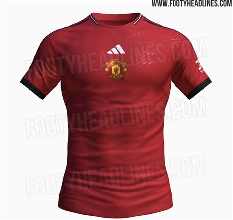 Leaked Mock Up Shows How Uniteds Shirt May Look Next Season