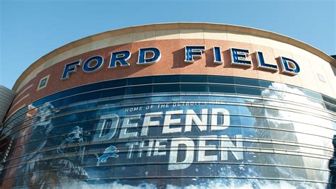 Detroit Lions remove playoff appearance banners at Ford Field