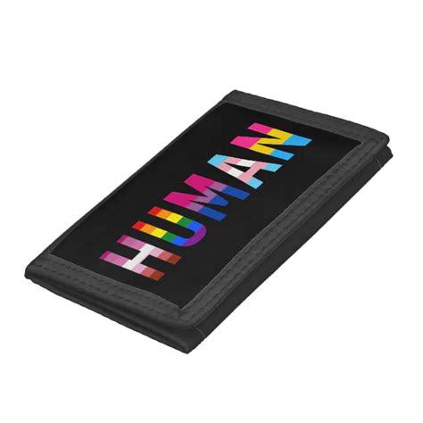 Human Lgbt Flag Gay Pride Month Transgender Trifold Wallet Zazzle