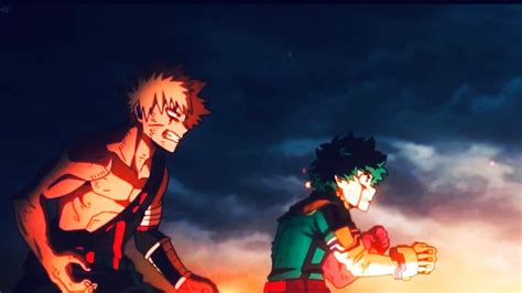 Deku And Bakugou Vs Nine Edit Youtube