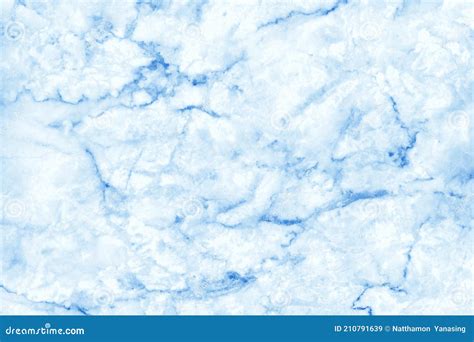 Blue Pastel Marble Texture In Natural Pattern With High Resolution For