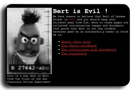 Bert is Evil! | Igna Co