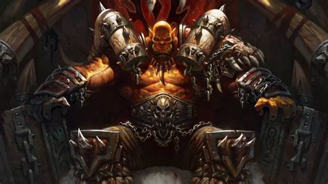 Orgrimmar Wow Orc Warrior Art