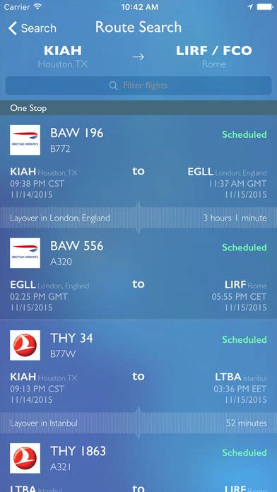 FlightAware Flight Tracker IPhone App Store Apps