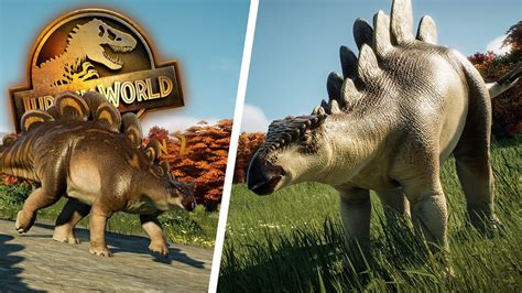 Wuerhosaurus All New And Unique Animations Early Cretaceous Pack Jurassic World Evolution 2