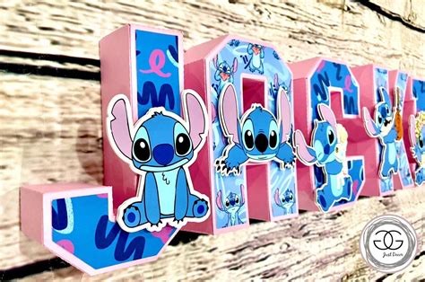 Lilo And Stitch 3d Letters Stitch Birthday Party Lilo Birthday Theme