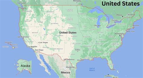 United States Map And Satellite Image World Maps Library Complete