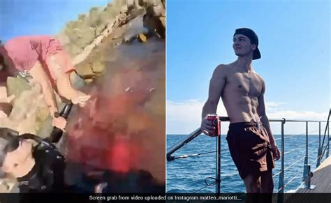 Italian College Student Films Himself After Shark Attack Off Australian Coast