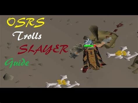 Trolls Osrs Slayer Guide - Troll slayer task - Runescape 2007 oldschool ...