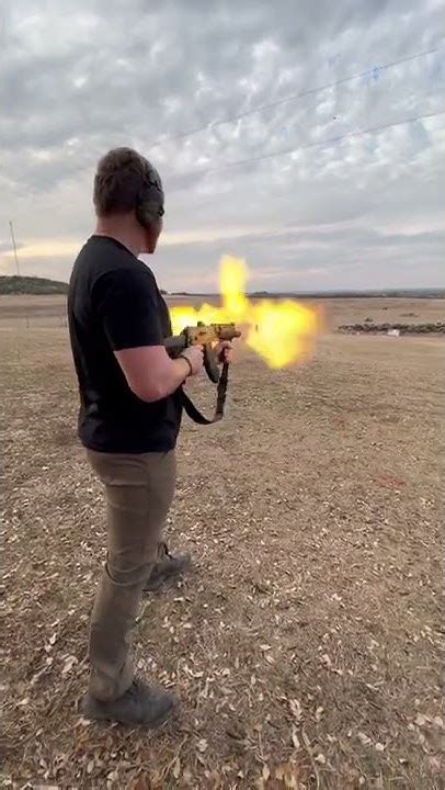 Hip Firing An Ak Machine Gun Shorts Youtube