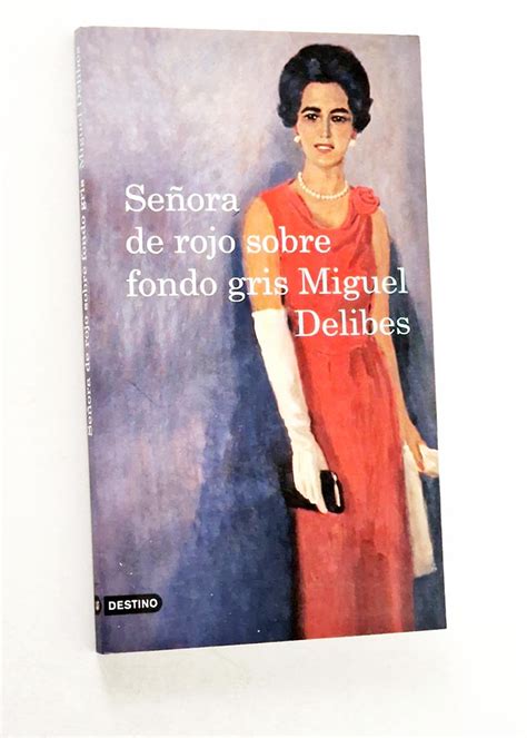 SEÑORA DE ROJO SOBRE FONDO GRIS Libros con Vidas