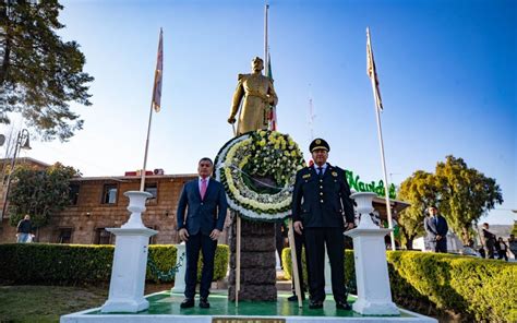 CONMEMORA GOBIERNO DE COACALCO 123 ANIVERSARIO LUCTUOSO DEL GENERAL