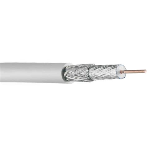 Triax Koka Vatc Coaxial Rg Cable Coil Indoor M White Lte