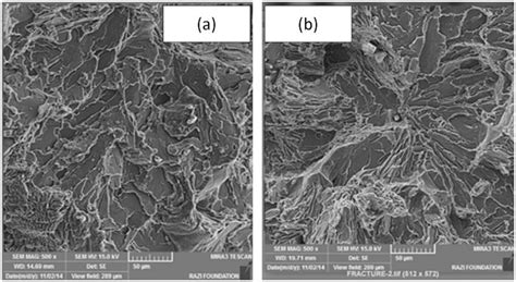 The Fracture Surfaces Of Brazed Sample A B3 B And B B3 A