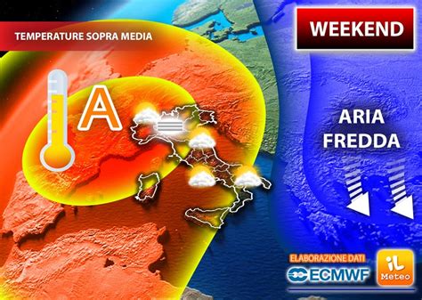 Meteo Weekend Muro Anticiclonico E Forte Anomalia Termica Tra Sabato