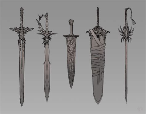 Weapons Swords Concept