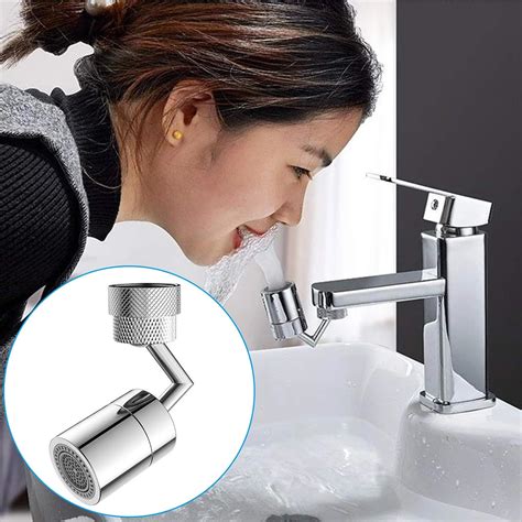 Buy 720 Degree Swivel Sink Faucet Aerator Big Angle Large Flow Aerator