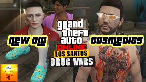 GTA Online All New Los Santos Drug Wars DLC Character Cosemetics