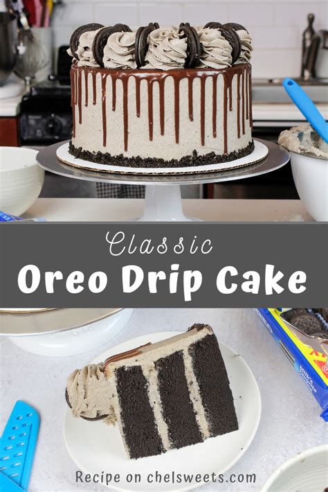 This Oreo Drip Cake Is The Best It S Made With Delicious Dark