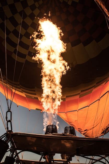 Premium Photo | Balloon fire