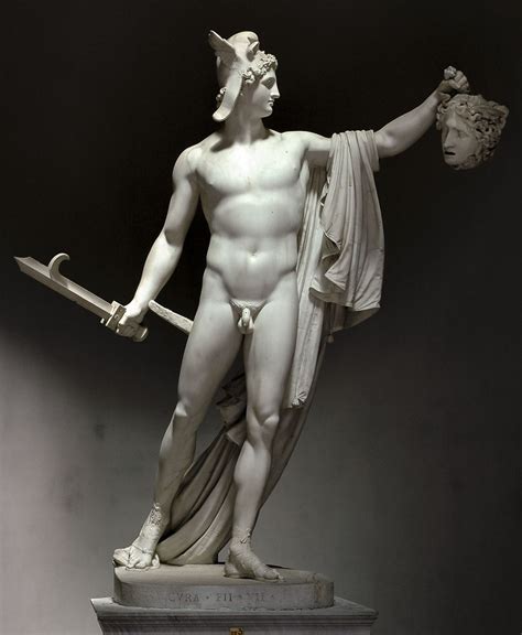 Perseus With The Head Of Medusa Antonio Canova Marble