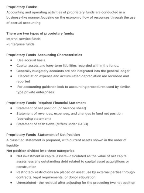 Proprietary Funds Pdf Pdf Cash Flow Statement Revenue