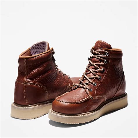 Mens Timberland Pro® Barstow Wedge Moc Soft Toe Work Boots