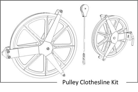 Pulley Clothesline Kit (8 inch) - Skyline Enterprises