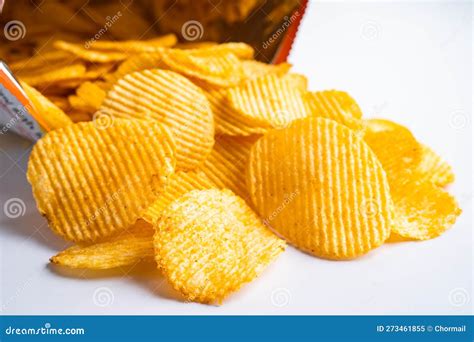 Potato Chips Delicious Bbq Seasoning Spicy For Crips Thin Slice Deep