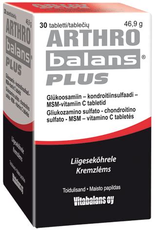 ARTHROBALANS PLUS TBL N30 BENU Veebiapteek