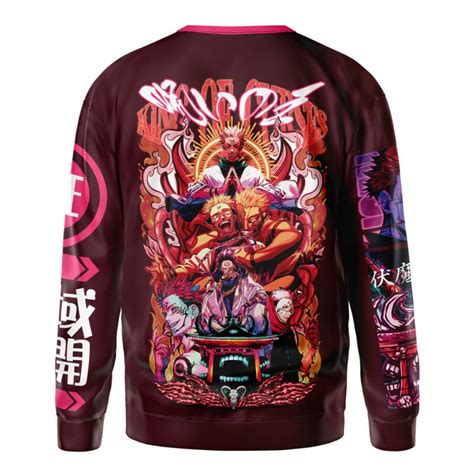 Ryomen Sukuna V2 Jujutsu Kaisen Streetwear Sweatshirt Anime Ape