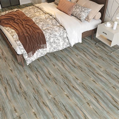 Veelike Rustic Driftwood Vinyl Plank Flooring 6x36 Veelike