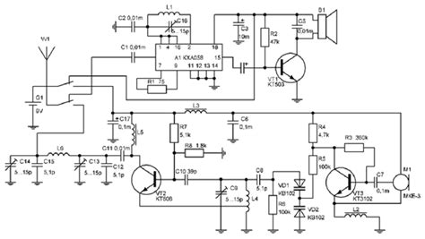 Electrical Schematic Diagram Of The Analog Communication Device 4 Download Scientific Diagram