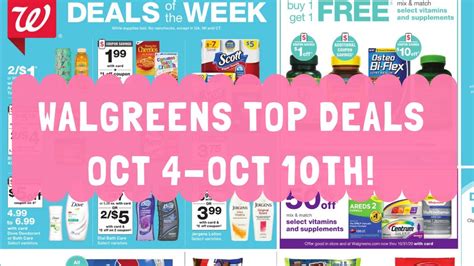 Walgreens Couponing Top Deals Oct 4 10th Cheap Snacks Water More