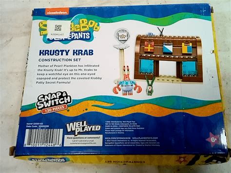 Nickelodeon SpongeBob Squarepants Krusty Krab Construction Set Dutch Goat