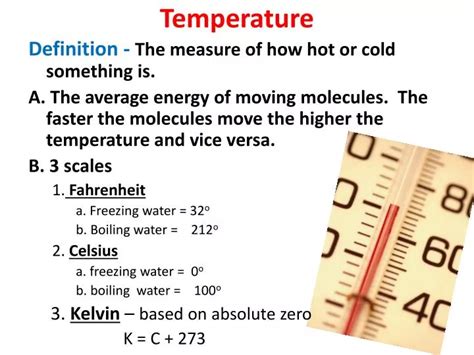 Ppt Temperature Powerpoint Presentation Free Download Id3736268