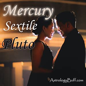 Composite Mercury Sextile Pluto Through Different Signs