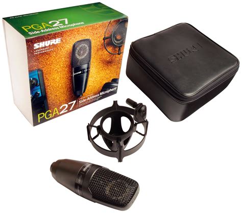 Микрофон конденсаторный SHURE PGA27 (кардиоида) - купить Вокальные ...