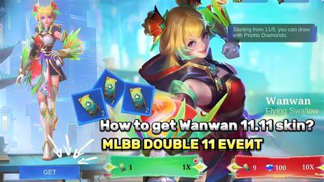 Mlbb Event How To Get Wanwan Flying Swallow How Much Diamond