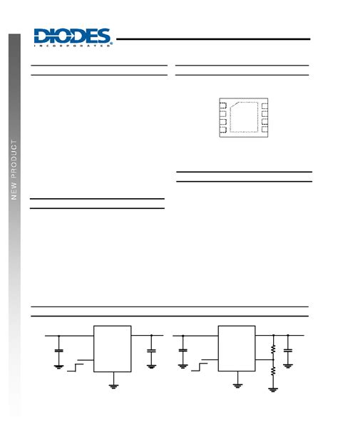 AP7361 Datasheet 1 15 Pages DIODES 1A LOW DROPOUT ADJUSTABLE AND